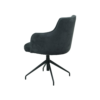 Scaun Zion din materiale premium, scaun dining, picior rotativ