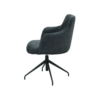 Scaun Zion din materiale premium, scaun dining, picior rotativ