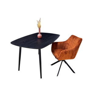 Masa dining din furnir de stejar calitativ, Penge